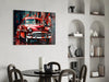 Vintage American Car Glass Wall Art || Designers Collection by Insigneart USA