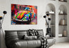 Colorful VW Glass Wall Art || Designer Collection by Insigneart USA