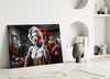 Marilyn in the Bar Glass Wall Art || Designer Collection by Insigneart USA