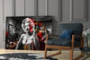 Marilyn in the Bar Glass Wall Art || Designer Collection by Insigneart USA