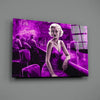 Marilyn in the Bar Glass Wall Art || Designer Collection by Insigneart USA