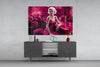 Marilyn in the Bar Glass Wall Art || Designer Collection by Insigneart USA