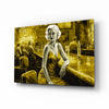 Marilyn in the Bar Glass Wall Art || Designer Collection by Insigneart USA