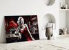 Marilyn in the Bar Glass Wall Art || Designer Collection by Insigneart USA