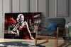 Marilyn in the Bar Glass Wall Art || Designer Collection by Insigneart USA