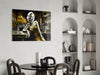 Marilyn in the Bar Glass Wall Art || Designer Collection by Insigneart USA
