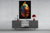 Autumn Leaf Glass Wall Art || Designer Collection by Insigneart USA