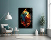 Autumn Leaf Glass Wall Art || Designer Collection by Insigneart USA