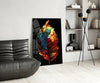 Autumn Leaf Glass Wall Art || Designer Collection by Insigneart USA