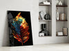 Autumn Leaf Glass Wall Art || Designer Collection by Insigneart USA