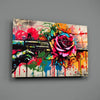 Rose Bullet Glass Wall Art || Designer Collection by Insigneart USA