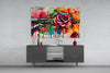 Rose Bullet Glass Wall Art || Designer Collection by Insigneart USA
