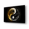 Ying Yang Glass Wall Art || Designer Collection by Insigneart USA