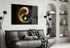 Ying Yang Glass Wall Art || Designer Collection by Insigneart USA