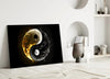 Ying Yang Glass Wall Art || Designer Collection by Insigneart USA