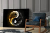 Ying Yang Glass Wall Art || Designer Collection by Insigneart USA