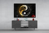 Ying Yang Glass Wall Art || Designer Collection by Insigneart USA