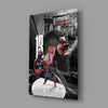 James Harden Glass Wall Art || Designer Collection by Insigneart USA