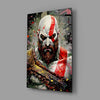 Kratos Glass Wall Art || Designer Collection by Insigneart USA