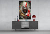 Kratos Glass Wall Art || Designer Collection by Insigneart USA