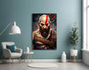 Kratos Glass Wall Art || Designer Collection by Insigneart USA