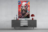 Kratos Glass Wall Art || Designer Collection by Insigneart USA