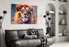 Cool Lion Glass Wall Art || Designer Collection by Insigneart USA