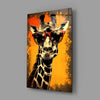Cool Giraffe Glass Wall Art || Designer Collection by Insigneart USA