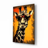 Cool Giraffe Glass Wall Art || Designer Collection by Insigneart USA