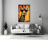 Cool Giraffe Glass Wall Art || Designer Collection by Insigneart USA