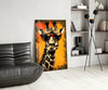 Cool Giraffe Glass Wall Art || Designer Collection by Insigneart USA