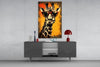 Cool Giraffe Glass Wall Art || Designer Collection by Insigneart USA
