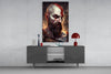 Kratos Glass Wall Art || Designer Collection by Insigneart USA