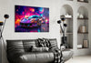 Ferrari Glass Wall Art || Designer Collection by Insigneart USA