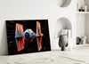 Tıe Fighter Glass Wall Art || Designer Collection by Insigneart USA