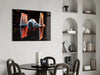 Tıe Fighter Glass Wall Art || Designer Collection by Insigneart USA