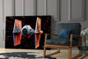 Tıe Fighter Glass Wall Art || Designer Collection by Insigneart USA