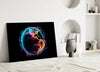 World Glass Wall Art || Designer Collection by Insigneart USA