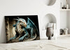 Dragon Glass Wall Art || Designer Collection by Insigneart USA