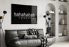 Laughter Analysis Glass Wall Art || Designer Collection by Insigneart USA