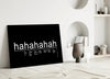 Laughter Analysis Glass Wall Art || Designer Collection by Insigneart USA