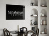 Laughter Analysis Glass Wall Art || Designer Collection by Insigneart USA
