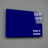 Simple Glass Wall Art || Designer Collection by Insigneart USA