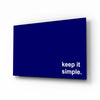 Simple Glass Wall Art || Designer Collection by Insigneart USA