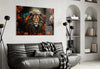 Lion Glass Wall Art || Designer Collection by Insigneart USA