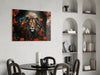 Lion Glass Wall Art || Designer Collection by Insigneart USA