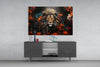Lion Glass Wall Art || Designer Collection by Insigneart USA