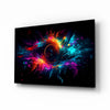 Colorful Hole Glass Wall Art || Designer Collection by Insigneart USA