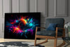 Colorful Hole Glass Wall Art || Designer Collection by Insigneart USA