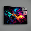 Color Bang Glass Wall Art || Designer Collection by Insigneart USA